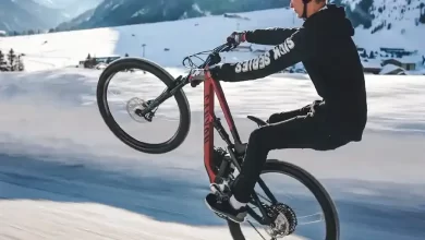 ویدیو حرکات فوق‌العاده جذاب با دوچرخه کوهستان + زمین خوردن با دوچرخه